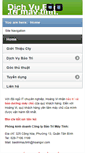 Mobile Screenshot of dichvubaotri.net